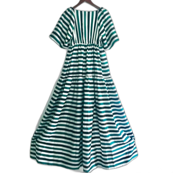 Anthropologie Delfi Striped Tiered Maxi Dress NWT - Picture 12 of 15